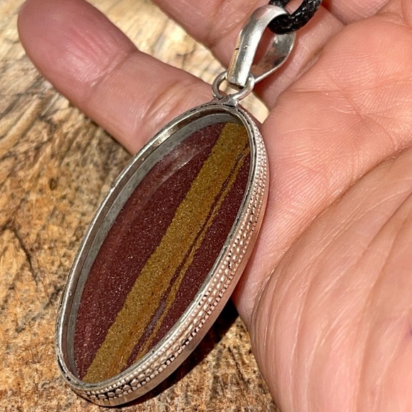 Shiva Lingam Crystal Pendant 2 1/2” - Picture 7 of 9